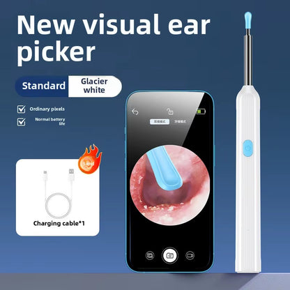ClearView™ Smart Ear Cleaner – HD Camera Ear Wax Removal Tool with Real-Time Visual Inspection