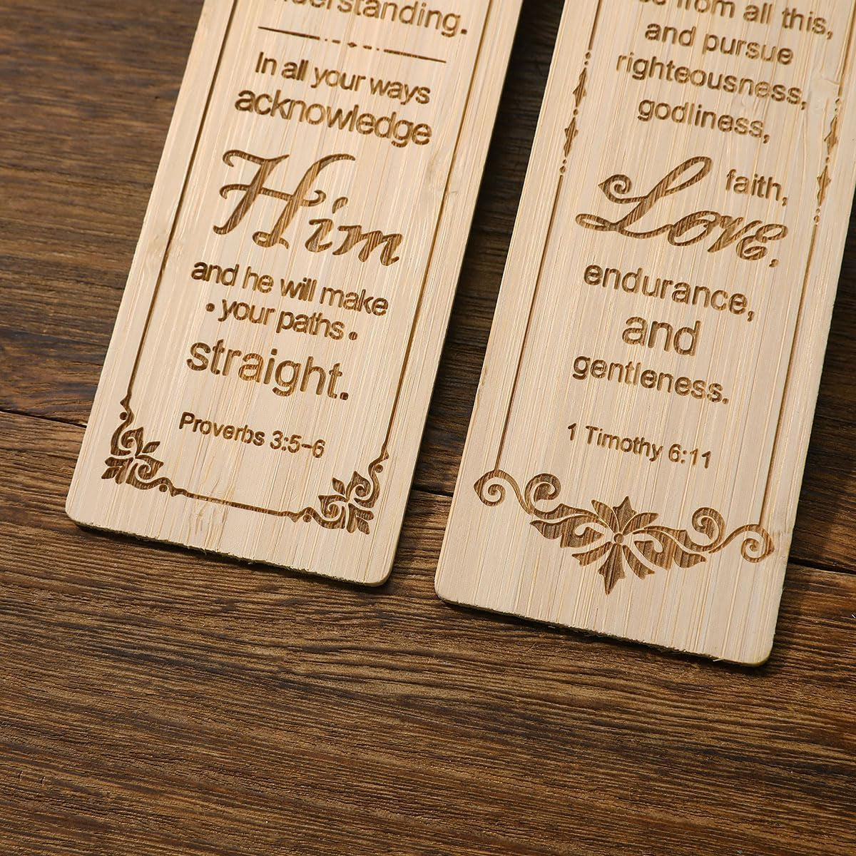 Handcrafted Bamboo Bible Bookmarks™ – Meaningful Christian Gifts