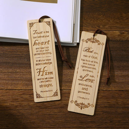 Handcrafted Bamboo Bible Bookmarks™ – Meaningful Christian Gifts
