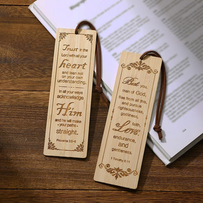 Handcrafted Bamboo Bible Bookmarks™ – Meaningful Christian Gifts