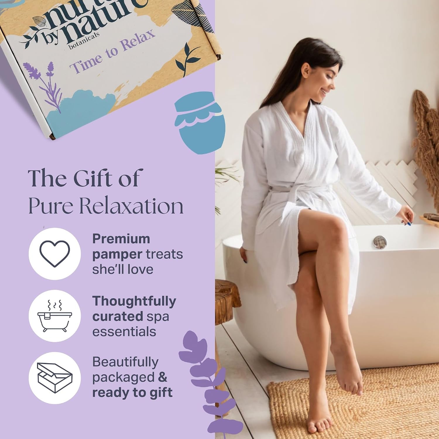 ### Serenity Spa Box™ – The Ultimate Relaxation Gift for Her
