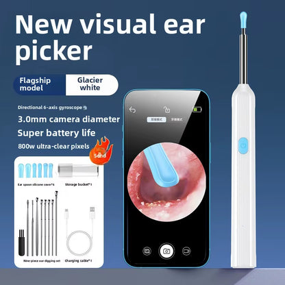 ClearView™ Smart Ear Cleaner – HD Camera Ear Wax Removal Tool with Real-Time Visual Inspection