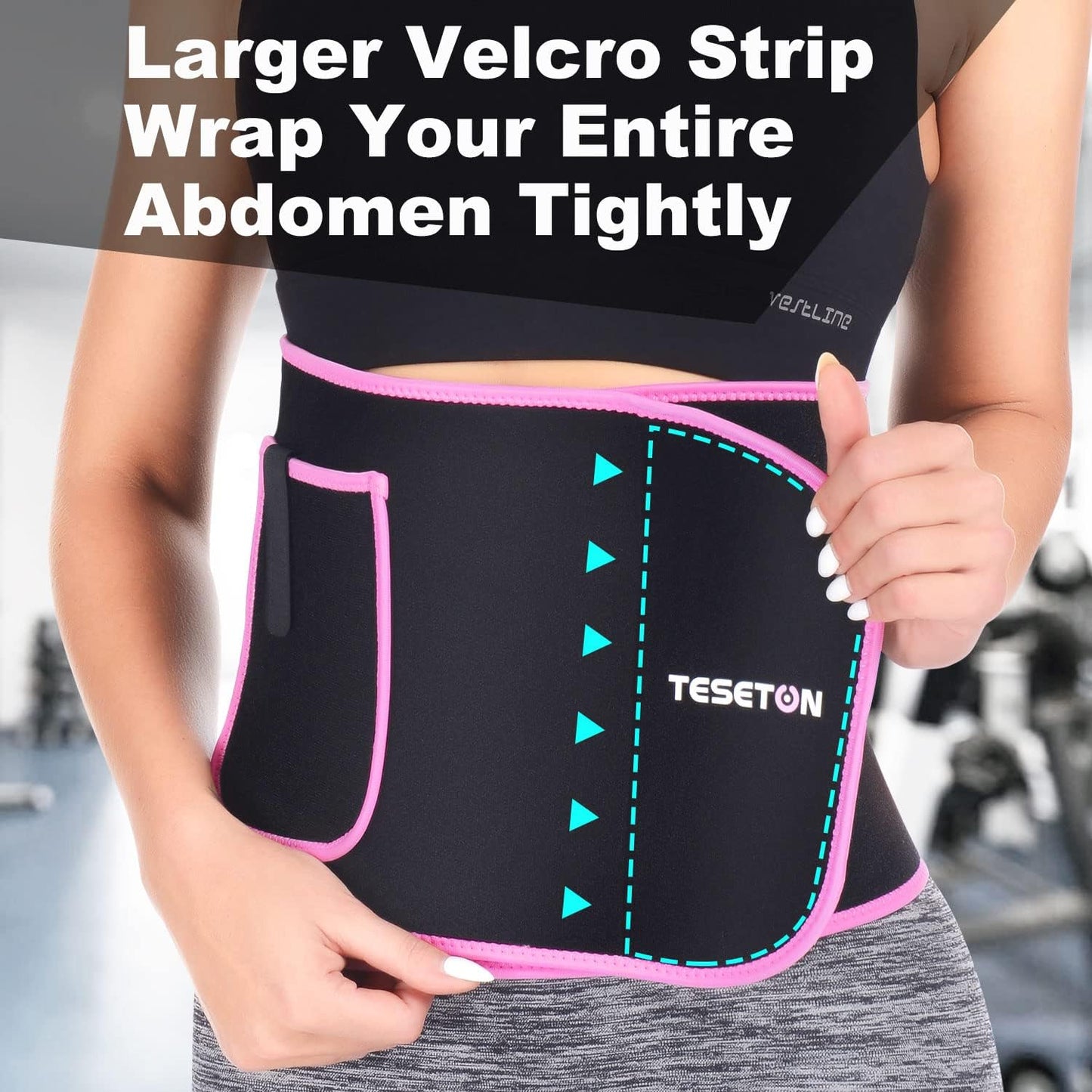 CoreFlex™ Waist Trimmer Belt – Sweat More, Train Harder & Support Your Fitness Goals