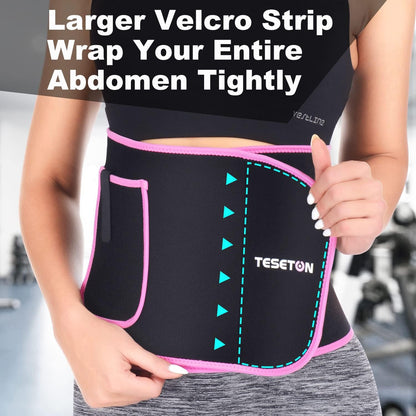 CoreFlex™ Waist Trimmer Belt – Sweat More, Train Harder & Support Your Fitness Goals
