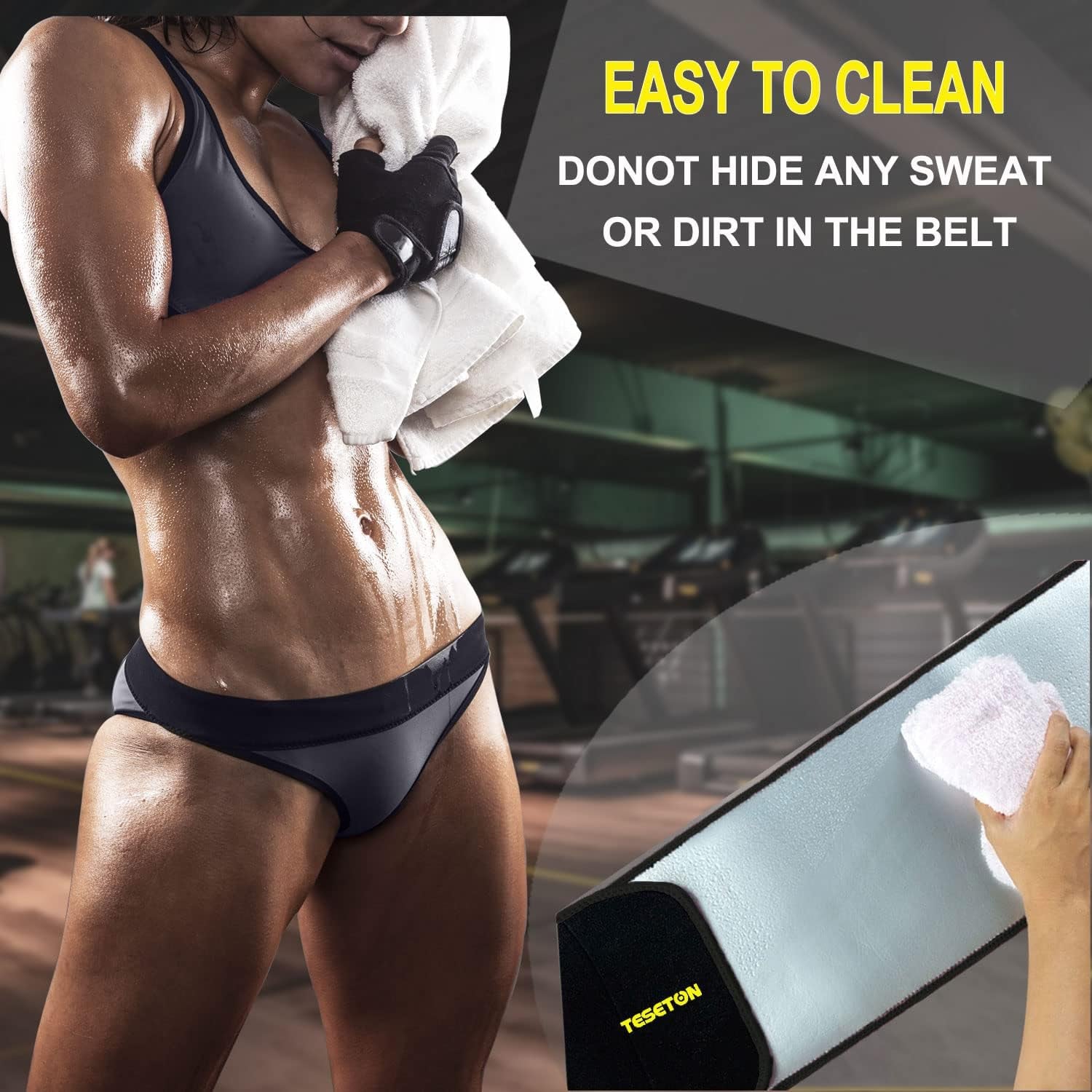 CoreFlex™ Waist Trimmer Belt – Sweat More, Train Harder & Support Your Fitness Goals