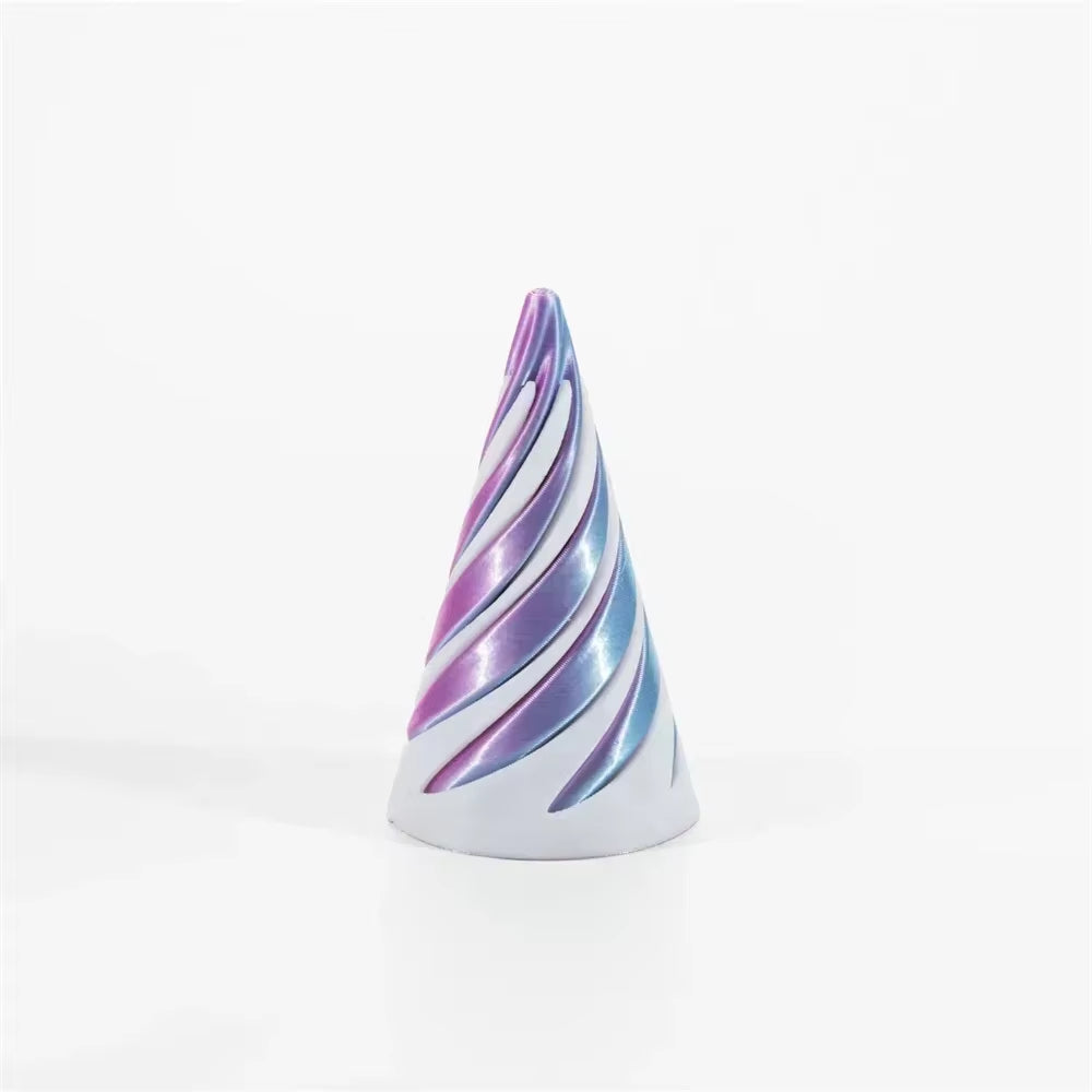 Infinity Helix™ 3D Kinetic Sculpture – Mesmerizing Stress Relief Desk Toy