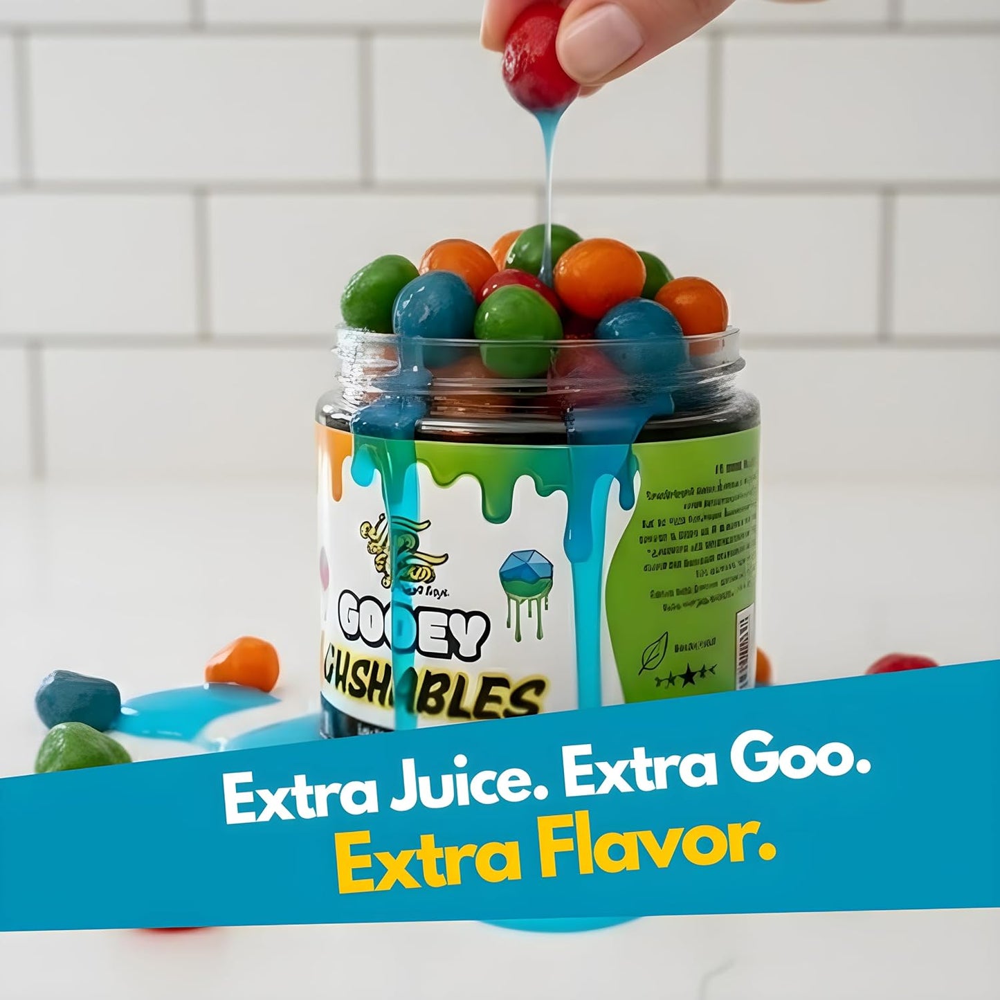 Gooey Blast™ Sour Blue Raspberry Gummies – The Viral Candy Explosion Everyone's Talking About