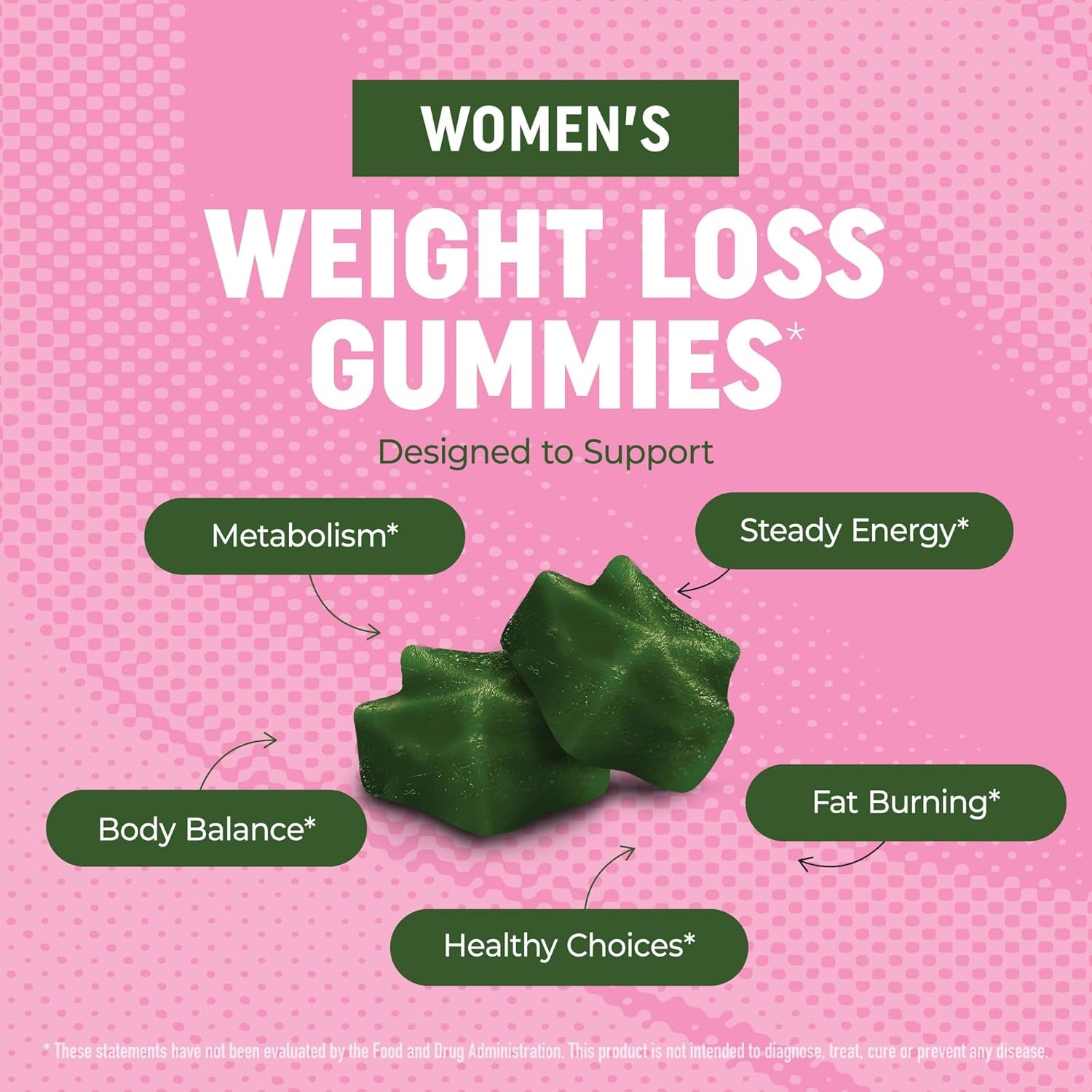 Fat Burner Gummies – Delicious Metabolism & Energy Support for Women