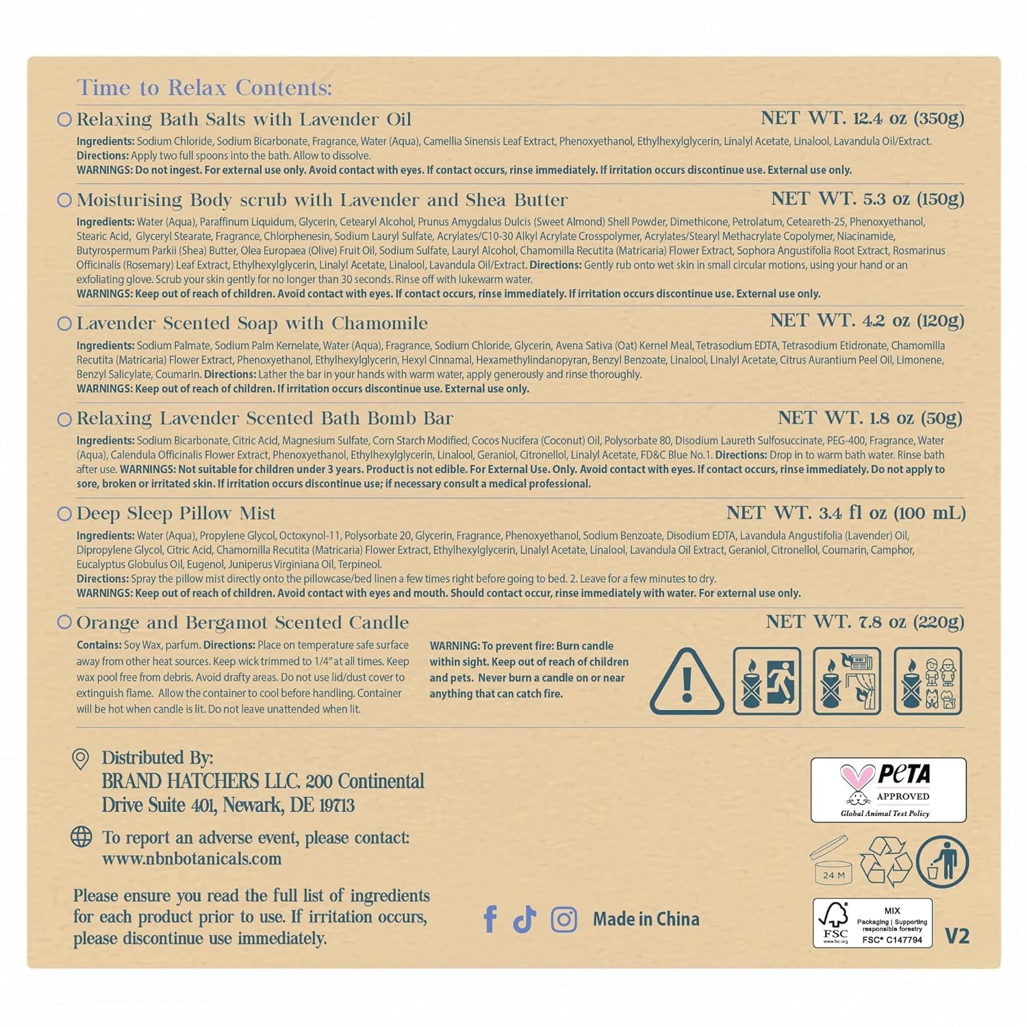 ### Serenity Spa Box™ – The Ultimate Relaxation Gift for Her