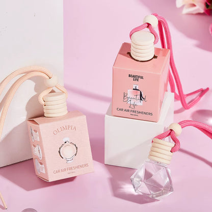 Pink Luxe™ Car Perfume Diffuser – Long-Lasting Freshness & Style for Every Drive