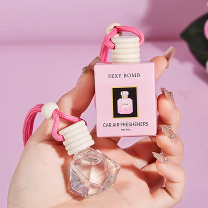 Pink Luxe™ Car Perfume Diffuser – Long-Lasting Freshness & Style for Every Drive