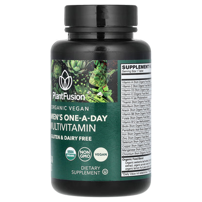 Women'S One-A-Day Multivitamin, Organic Vegan, 30 Vegan Tablet