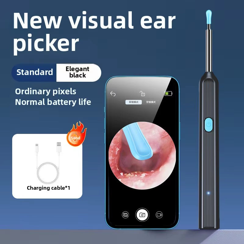 ClearView™ Smart Ear Cleaner – HD Camera Ear Wax Removal Tool with Real-Time Visual Inspection