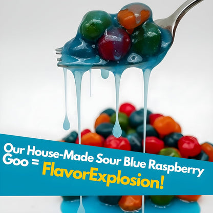 Gooey Blast™ Sour Blue Raspberry Gummies – The Viral Candy Explosion Everyone's Talking About