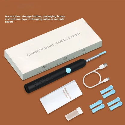 ClearView™ Smart Ear Cleaner – HD Camera Ear Wax Removal Tool with Real-Time Visual Inspection