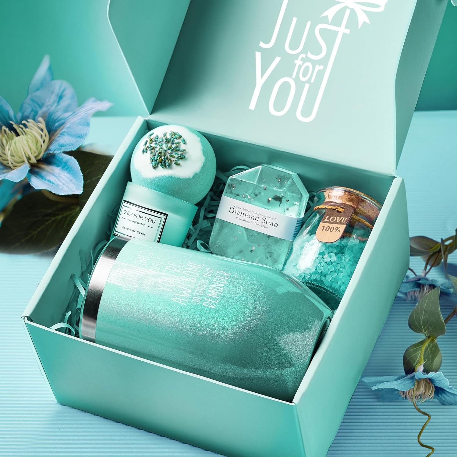 Thank You & Relax™ Luxury Gardenia Self-Care Gift Basket