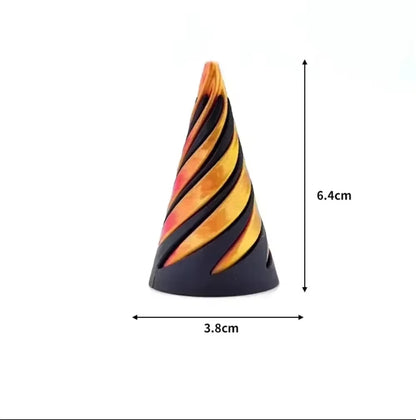 Infinity Helix™ 3D Kinetic Sculpture – Mesmerizing Stress Relief Desk Toy