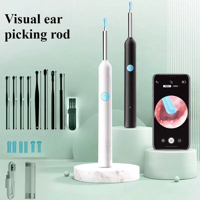 ClearView™ Smart Ear Cleaner – HD Camera Ear Wax Removal Tool with Real-Time Visual Inspection