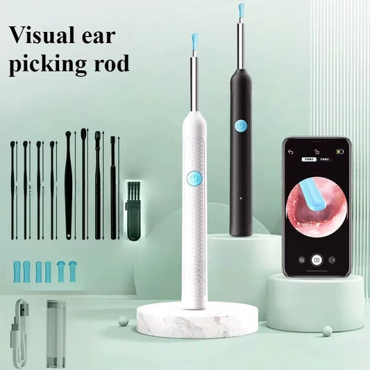 ClearView™ Smart Ear Cleaner – HD Camera Ear Wax Removal Tool with Real-Time Visual Inspection