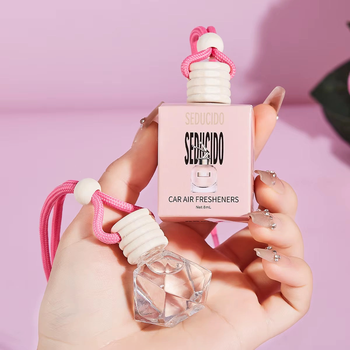 Pink Luxe™ Car Perfume Diffuser – Long-Lasting Freshness & Style for Every Drive