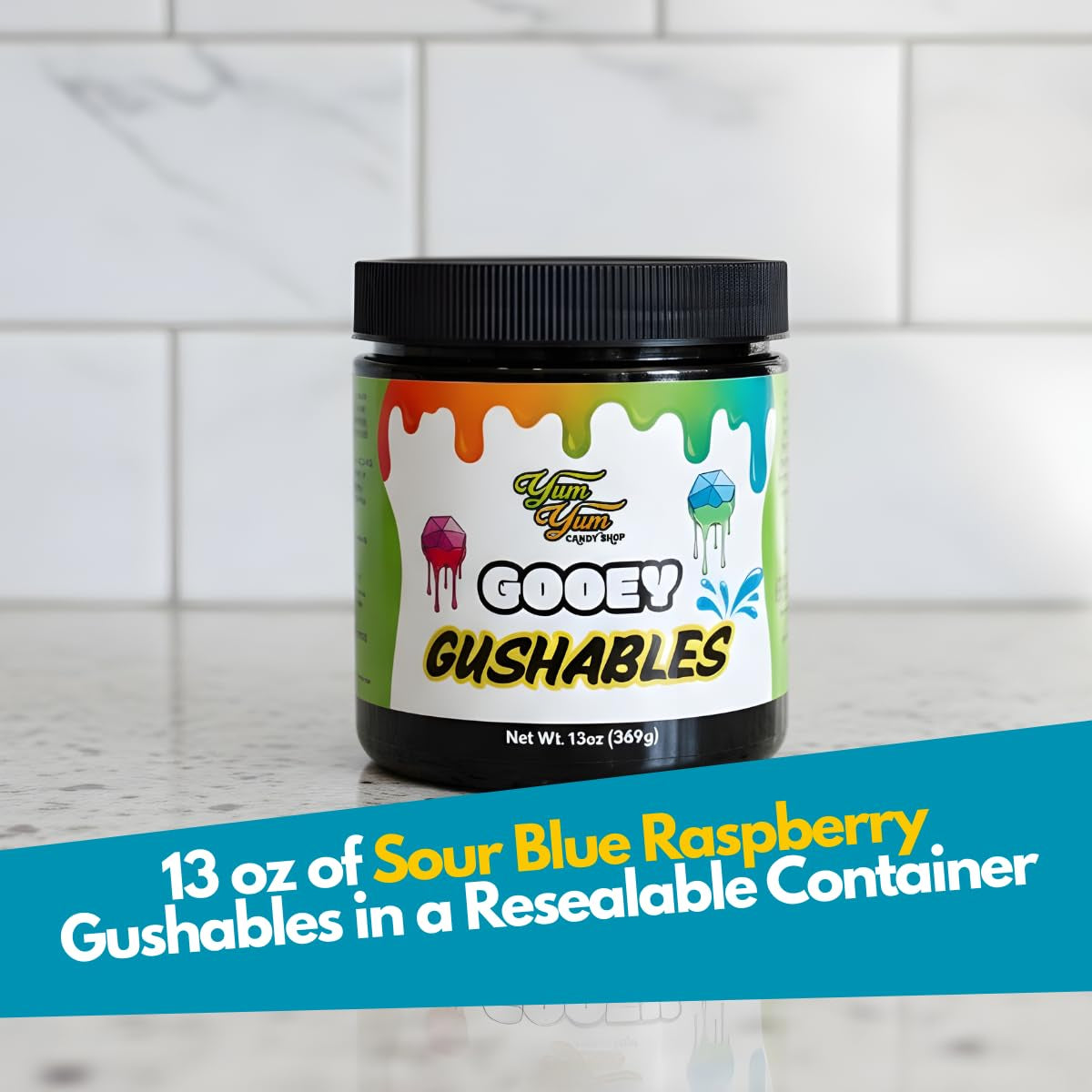 Gooey Blast™ Sour Blue Raspberry Gummies – The Viral Candy Explosion Everyone's Talking About