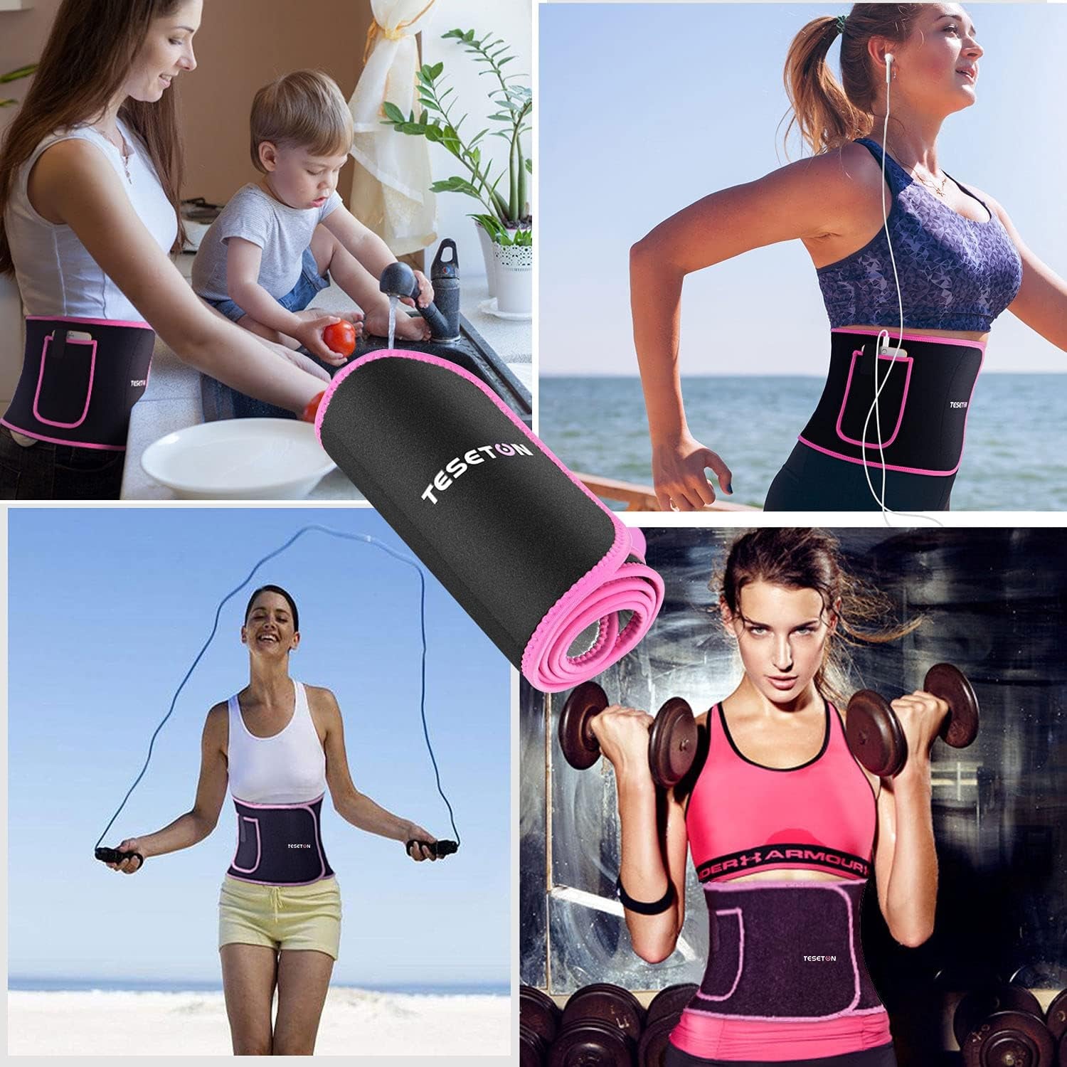 CoreFlex™ Waist Trimmer Belt – Sweat More, Train Harder & Support Your Fitness Goals