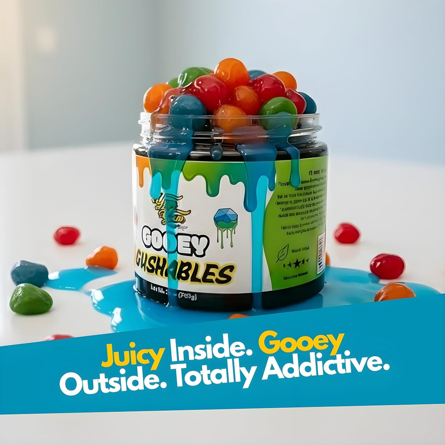 Gooey Blast™ Sour Blue Raspberry Gummies – The Viral Candy Explosion Everyone's Talking About
