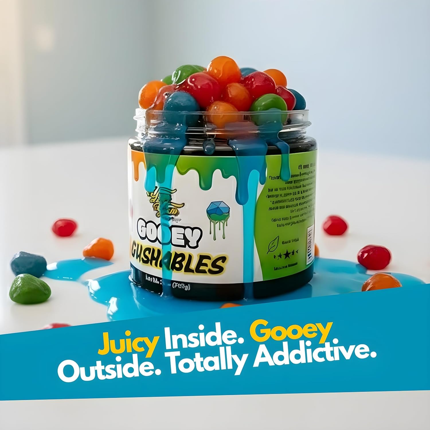 Gooey Blast™ Sour Blue Raspberry Gummies – The Viral Candy Explosion Everyone's Talking About