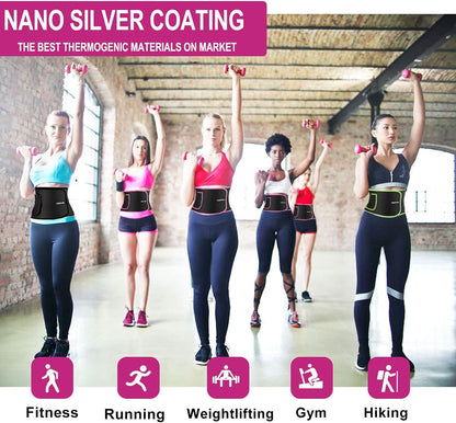 CoreFlex™ Waist Trimmer Belt – Sweat More, Train Harder & Support Your Fitness Goals