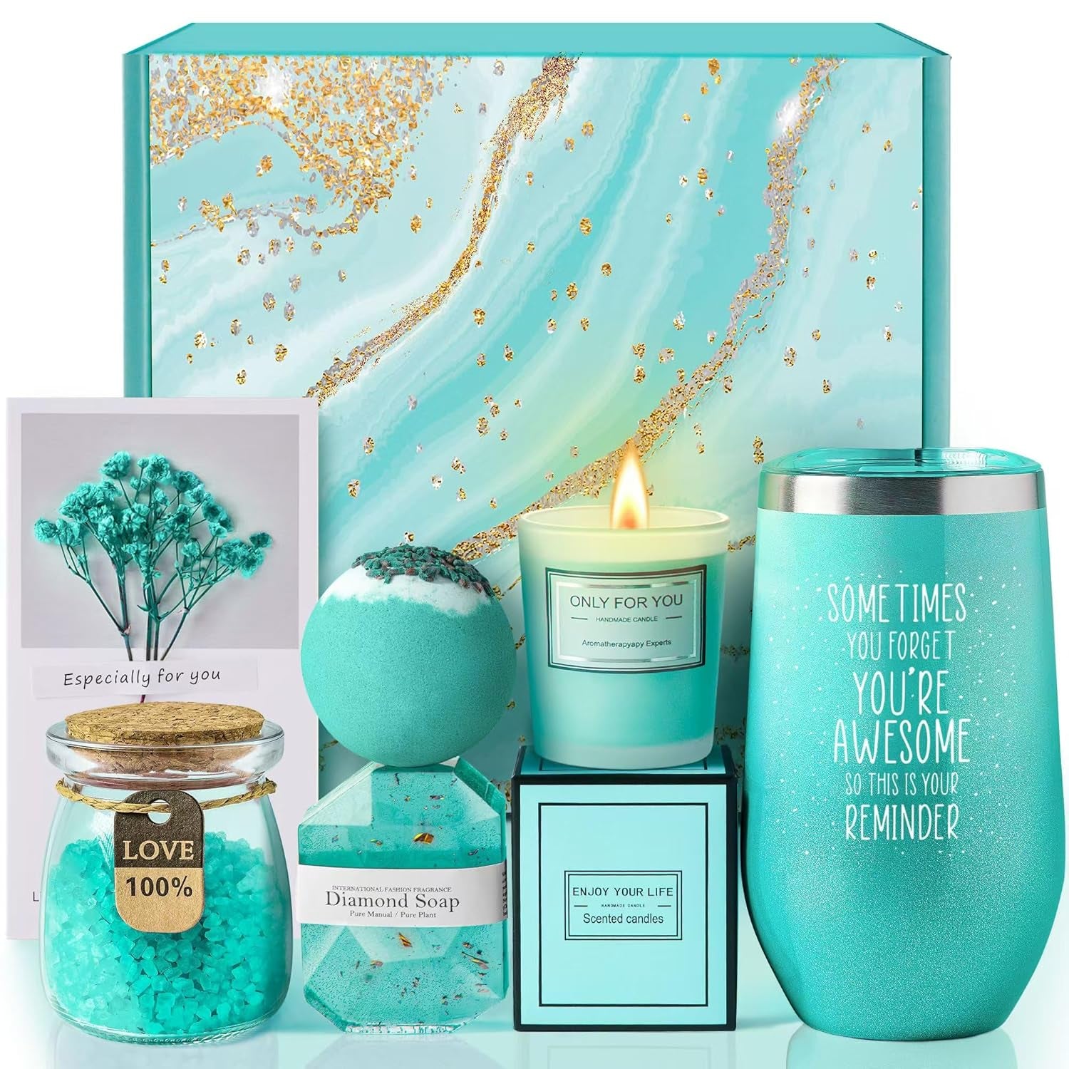 Thank You & Relax™ Luxury Gardenia Self-Care Gift Basket
