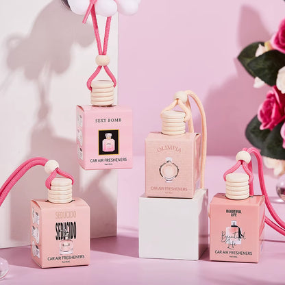 Pink Luxe™ Car Perfume Diffuser – Long-Lasting Freshness & Style for Every Drive