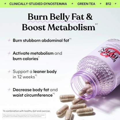 Lemme Burn - Metabolism Support Formula – Advanced AMPK & Fat-Burning Daily Supplement (60 Capsules)